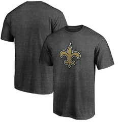 New Orleans Saints Primary Logo T-Shirt - Heather Charcoal outlet