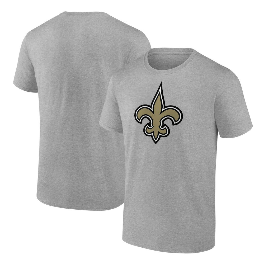 New Orleans Saints Primary Logo T-Shirt - Heather Gray outlet