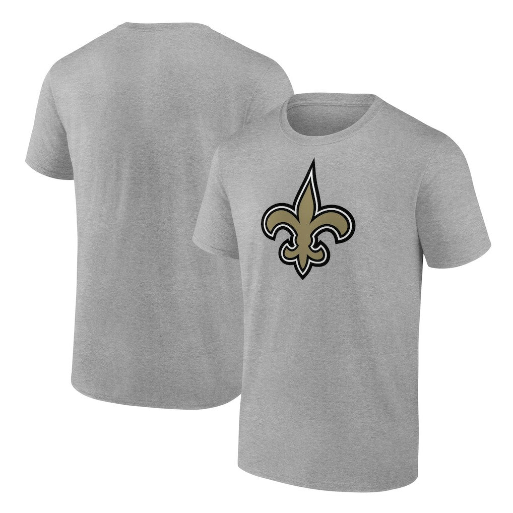 New Orleans Saints Primary Logo T-Shirt - Heather Gray outlet