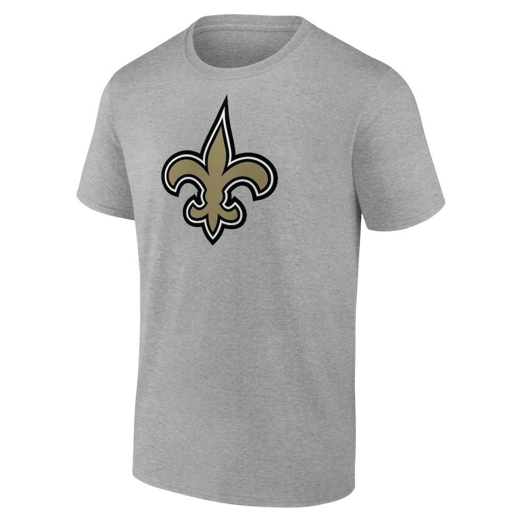 New Orleans Saints Primary Logo T-Shirt - Heather Gray outlet