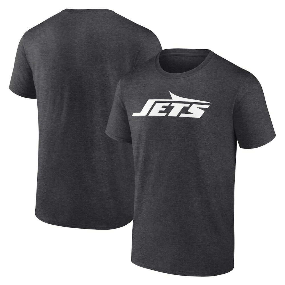 New York Jets Primary Logo T-Shirt - Heather Charcoal online