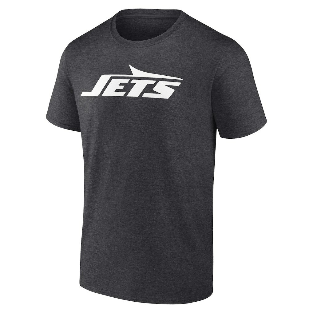 New York Jets Primary Logo T-Shirt - Heather Charcoal online