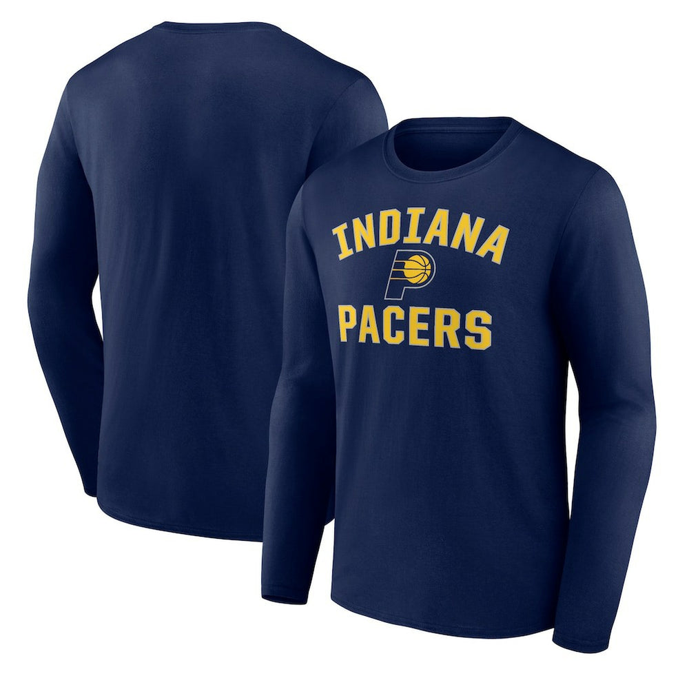 Indiana Pacers Victory Arch Team Long Sleeve T-Shirt - Navy on sale