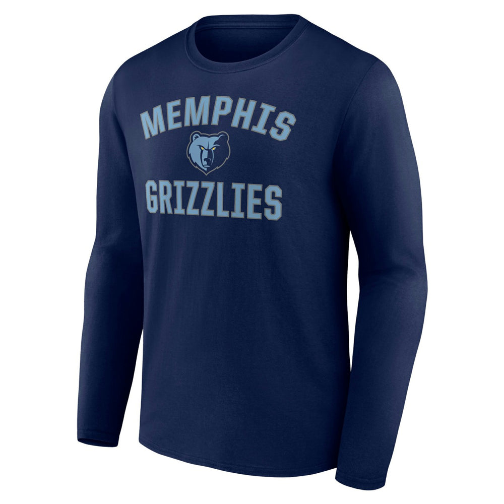 Memphis Grizzlies Victory Arch Team Long Sleeve T-Shirt - Navy discount