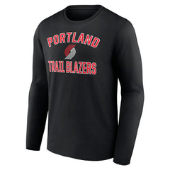 Portland Trail Blazers Victory Arch Team Long Sleeve T-Shirt - Black cheap