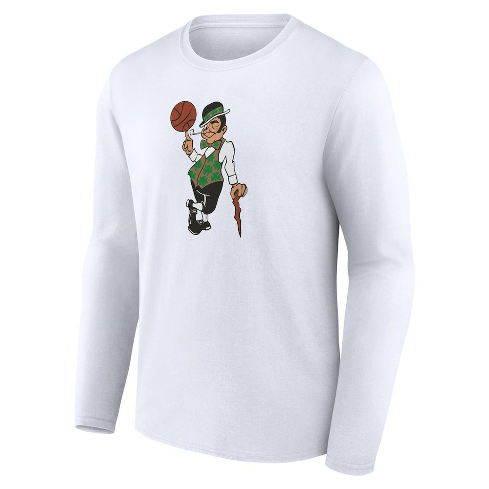 Boston Celtics Alternate Logo Long Sleeve T-Shirt - White outlet
