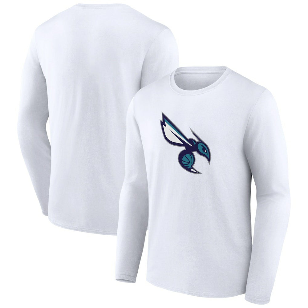 Charlotte Hornets Alternate Logo Long Sleeve T-Shirt - White online