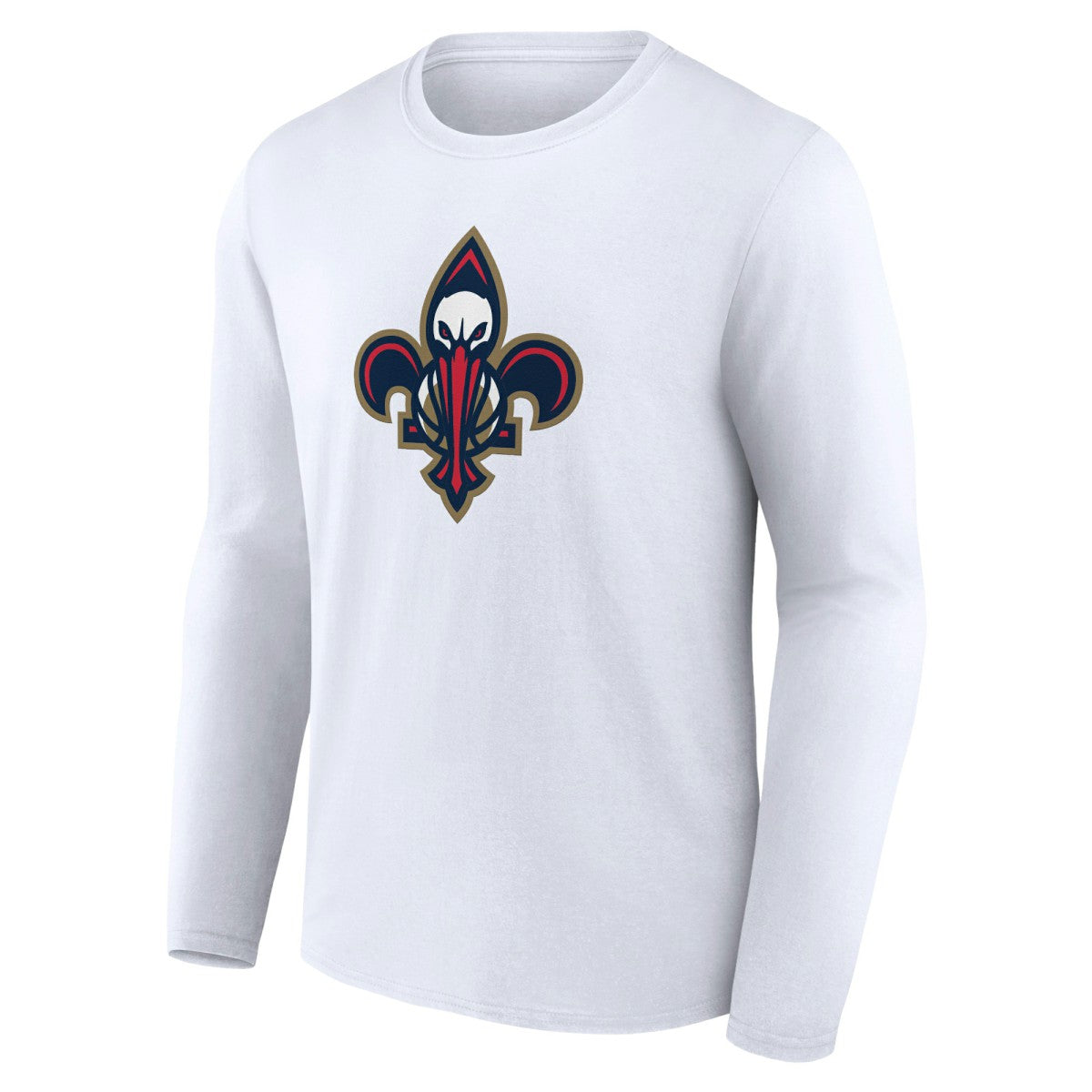 New Orleans Pelicans Alternate Logo Long Sleeve T-Shirt - White online