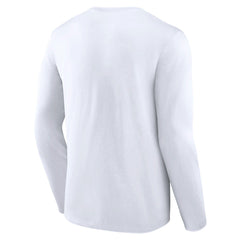 Toronto Raptors Alternate Logo Long Sleeve T-Shirt - White discount