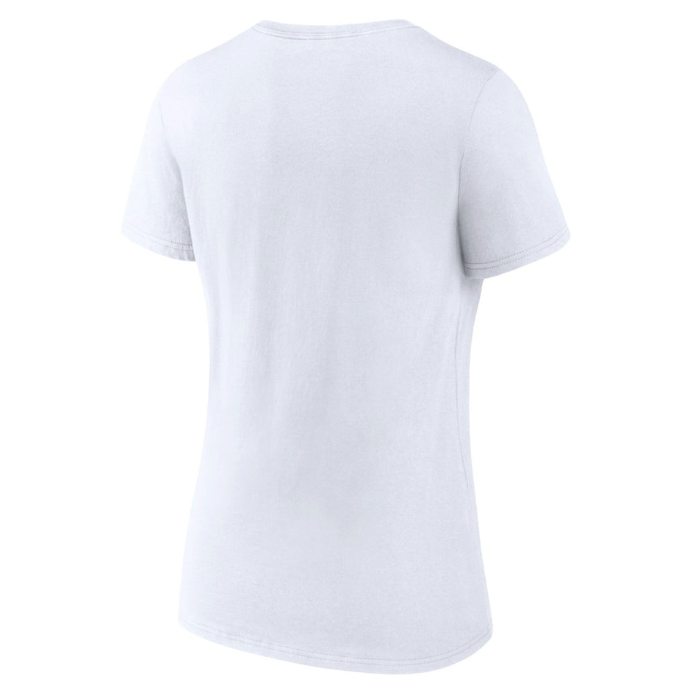 Portland Trail Blazers Women's Alternate Logo V-Neck T-Shirt - White cheap