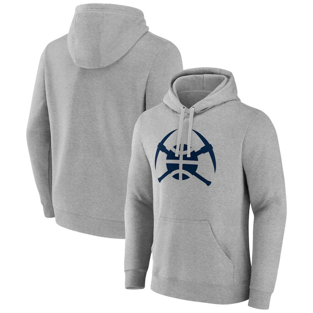 Denver Nuggets Alternate Logo Pullover Hoodie sale - Gray outlet