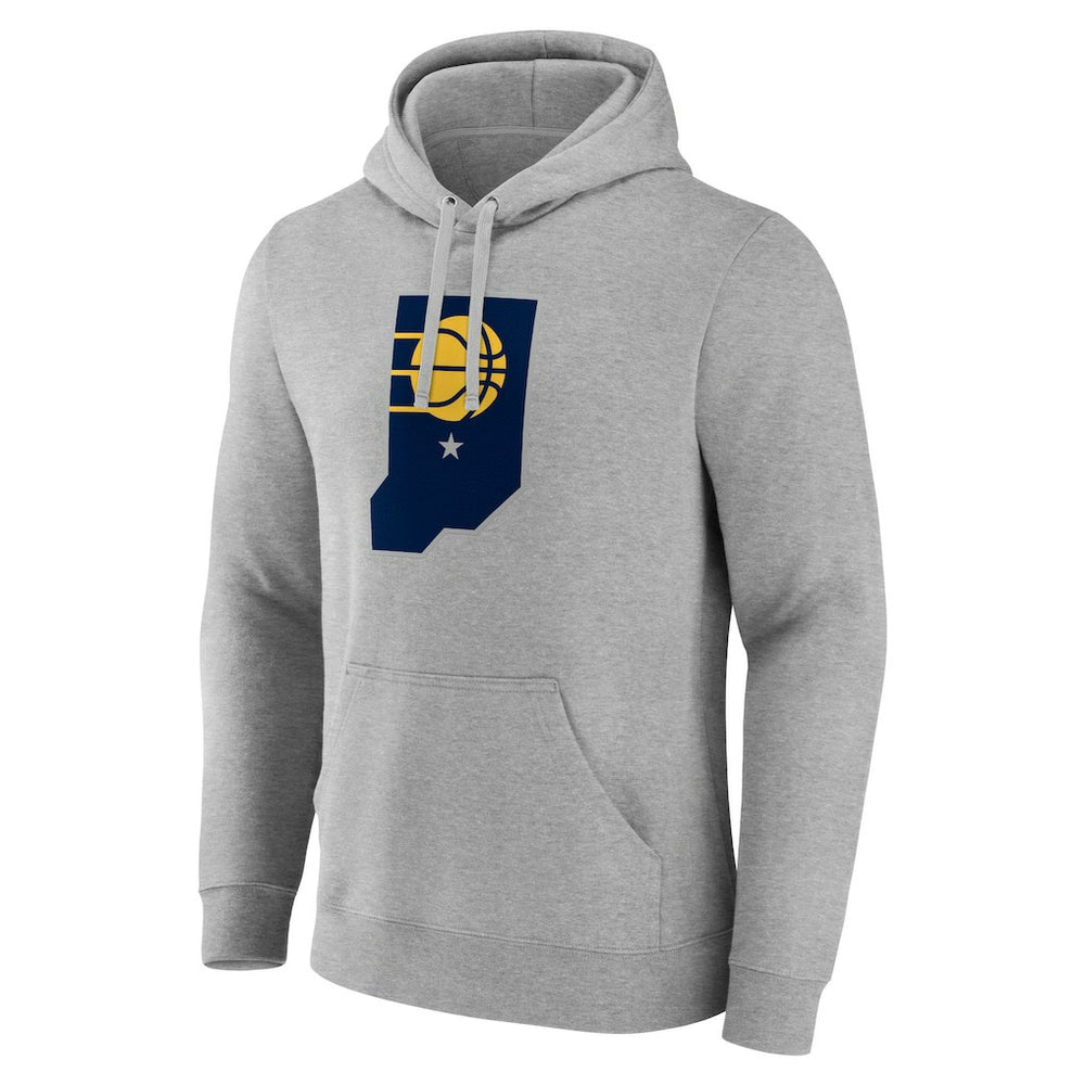 Indiana Pacers Alternate Logo Pullover Hoodie - Gray on sale