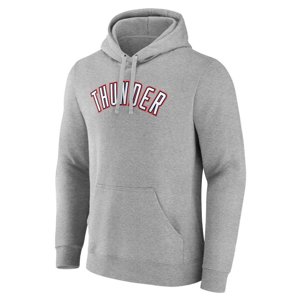 Oklahoma City Thunder Alternate Logo Pullover Hoodie - Gray cheap