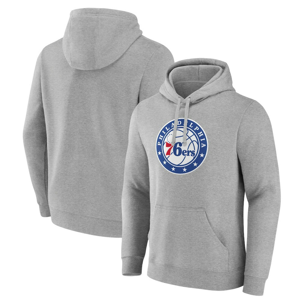 Philadelphia 76ers Alternate Logo Pullover Hoodie - Gray cheap