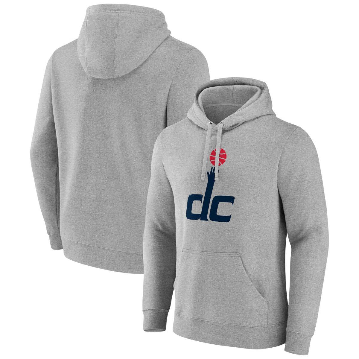 Washington Wizards Alternate Logo Pullover Hoodie - Gray shop