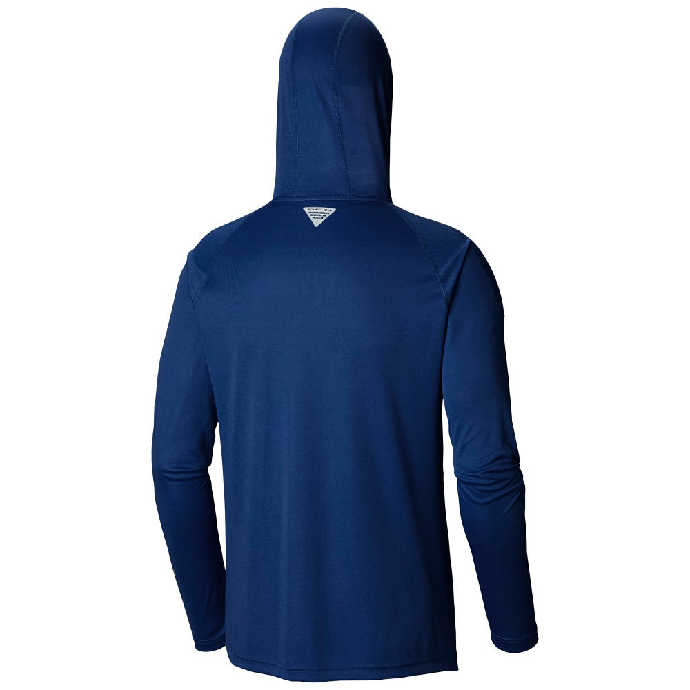 Milwaukee Brewers Terminal Tackle Long Sleeve Hoodie T-Shirt - Navy | Columbia