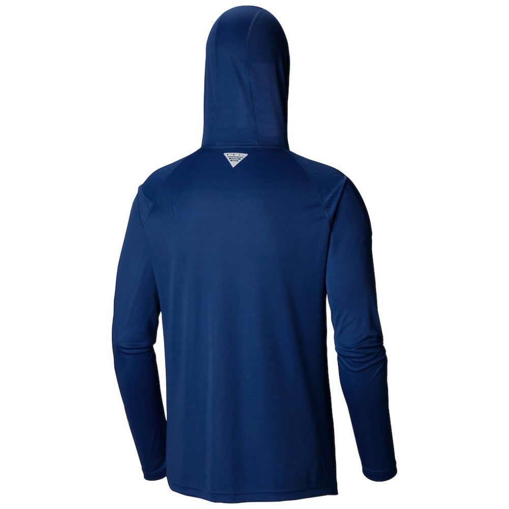 Seattle Mariners Terminal Tackle Long Sleeve Hoodie T-Shirt - Navy | Columbia