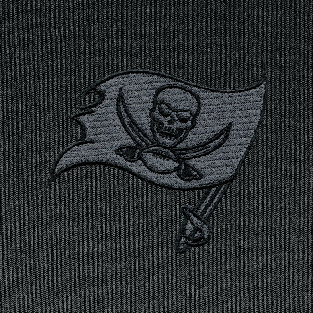 Tampa Bay Buccaneers Antigua Tonal Logo Tribute Quarter-Zip Pullover Top - Charcoal online