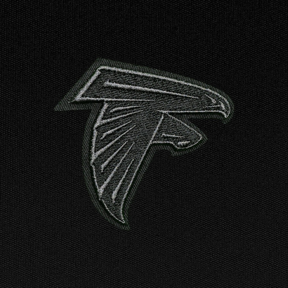 Atlanta Falcons Antigua Tonal Logo Victory Pullover Hoodie - Black cheap