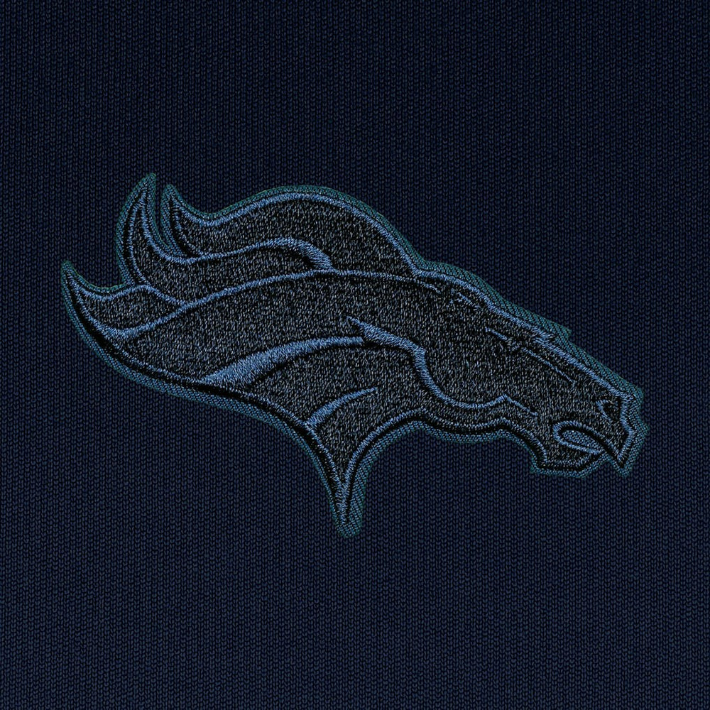 Denver Broncos Antigua Tonal Logo Victory Pullover Hoodie - Navy discount