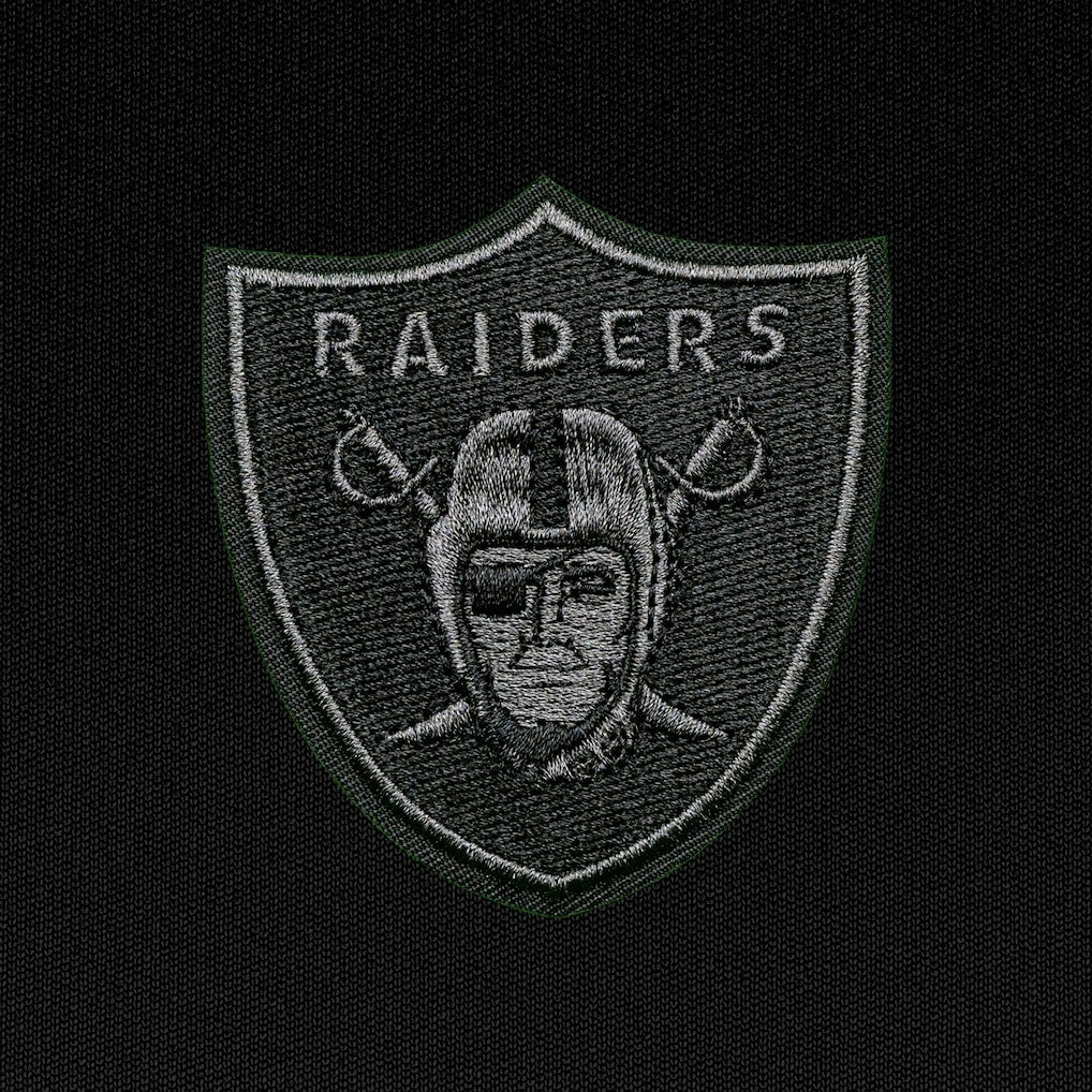 Las Vegas Raiders Antigua Tonal Logo Victory Pullover Hoodie - Black discount