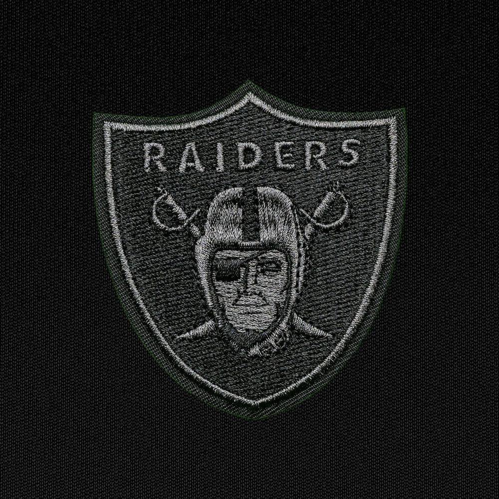 Las Vegas Raiders Antigua Tonal Logo Victory Pullover Hoodie - Black discount