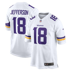 Justin Jefferson Minnesota Vikings Game Player Jersey - White | Nike online