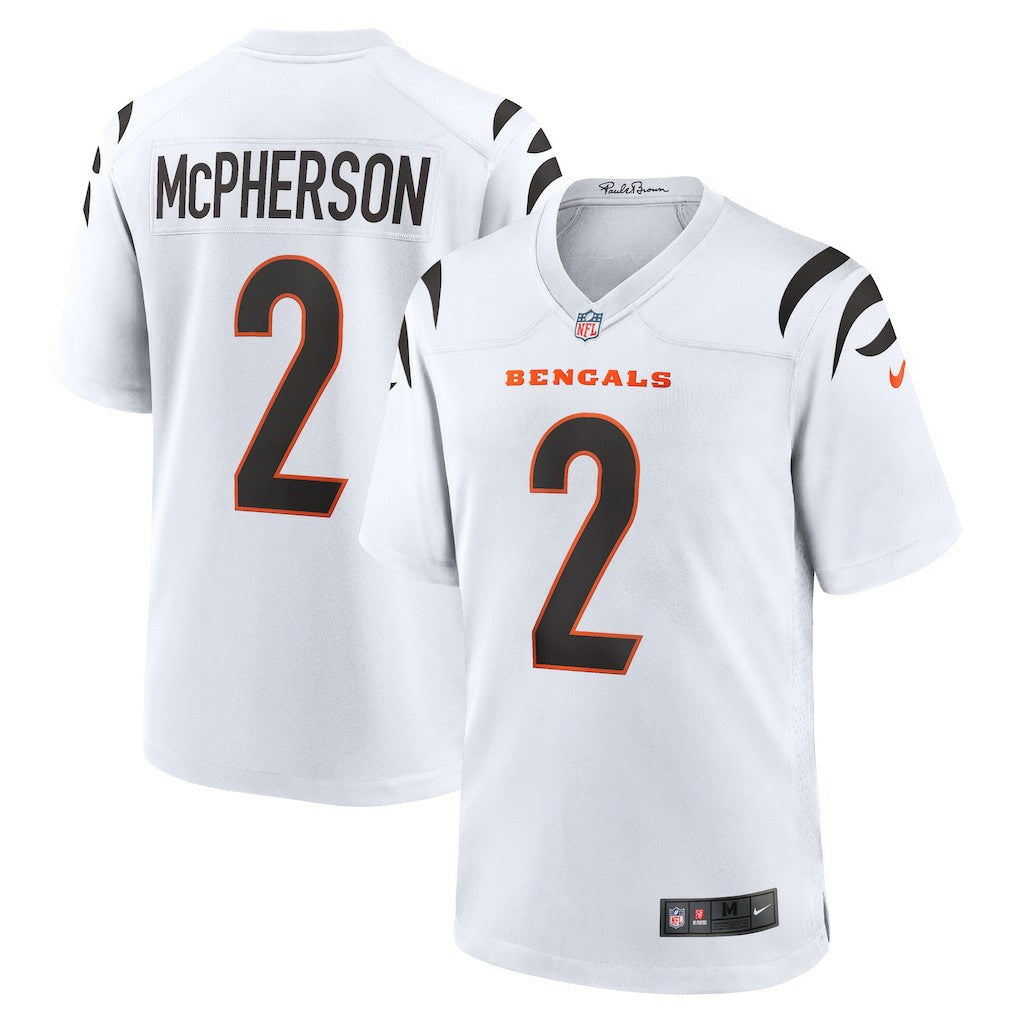 Evan McPherson Cincinnati Bengals Game Player Jersey - White | Nike outlet