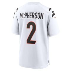 Evan McPherson Cincinnati Bengals Game Player Jersey - White | Nike outlet