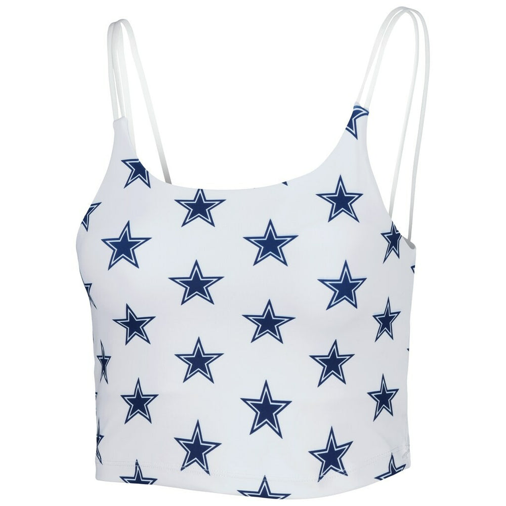 Dallas Cowboys Women's Countess Allover Print Sleeveless Cami Tank Top - White online