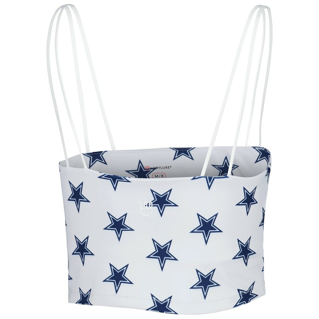 Dallas Cowboys Women's Countess Allover Print Sleeveless Cami Tank Top - White online