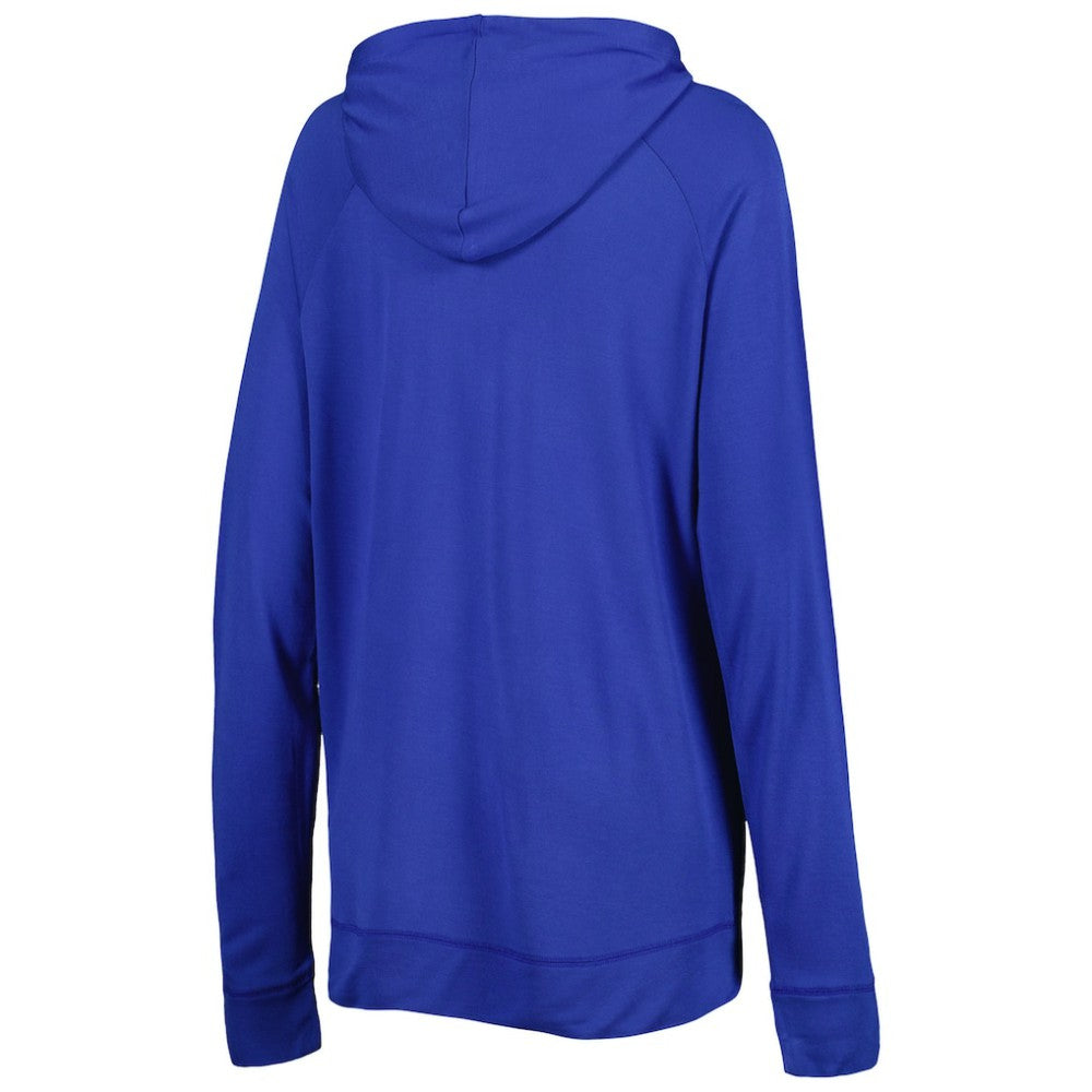 Chicago Cubs Touch Women's Pre-Game Raglan Pullover Hoodie - Royal