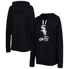 Chicago White Sox Touch Women's Pre-Game Raglan Pullover Hoodie - Black
