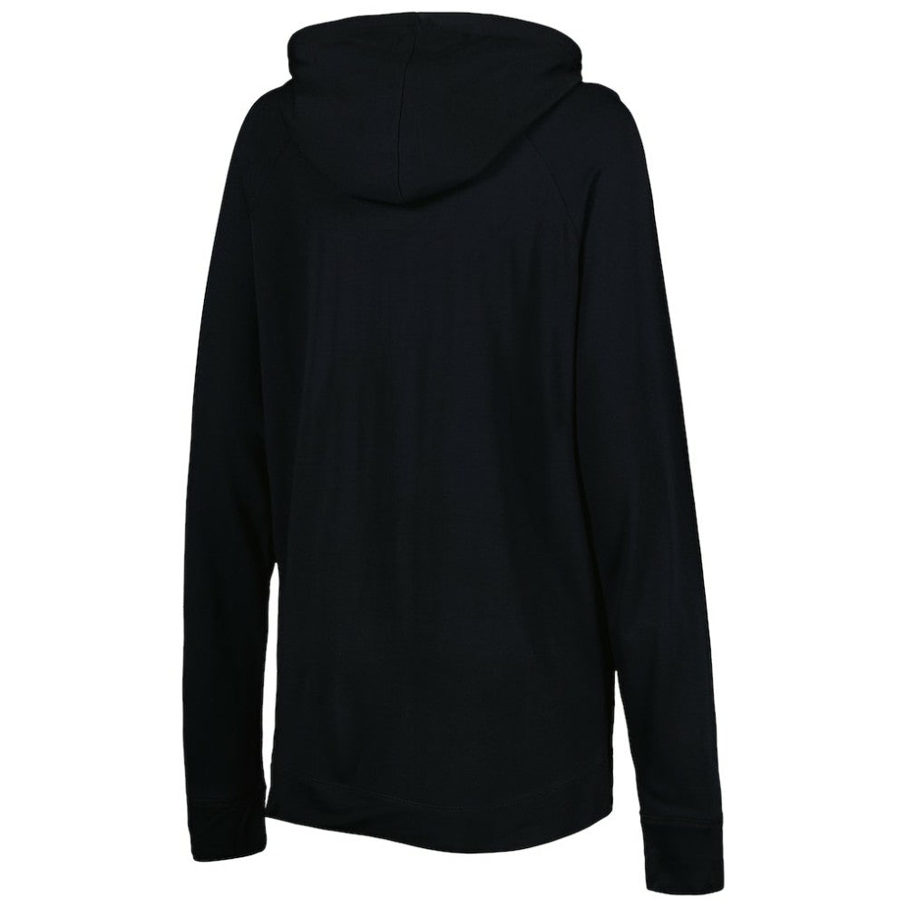 Pittsburgh Pirates Touch Women's Pre-Game Raglan Pullover Hoodie - Black