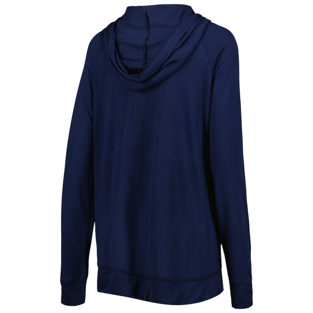 Minnesota Twins Touch Women's Pre-Game Raglan Pullover Hoodie - Navy