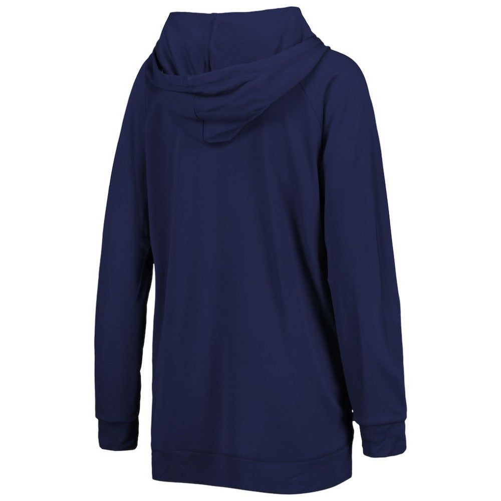 New York Yankees Touch Women's Pre-Game Raglan Pullover Hoodie - Navy