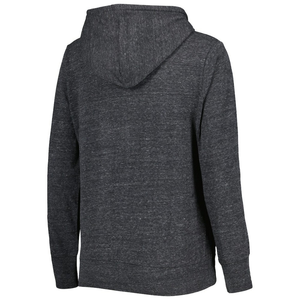 San Francisco Giants Touch Women's Training Camp Tri-Blend Lightweight Full-Zip Hoodie - Black