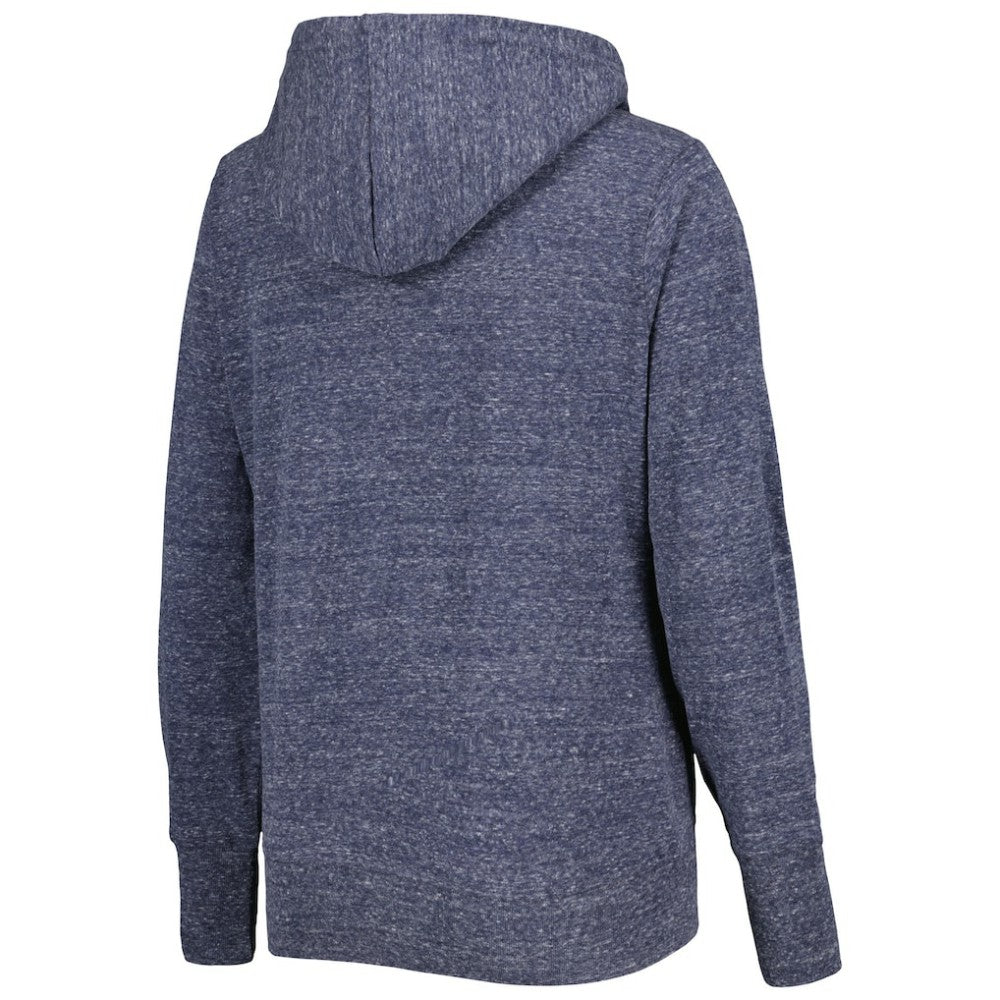 Houston Astros Touch Women's Training Camp Tri-Blend Lightweight Full-Zip Hoodie - Heather Navy