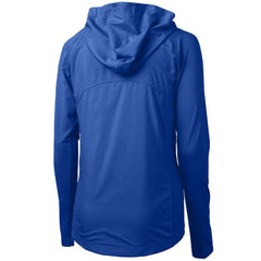 Seattle Seahawks Cutter & Buck Women's Throwback Logo Adapt Eco Knit Hybrid Recycled Full-Zip Hoodie - Royal outlet