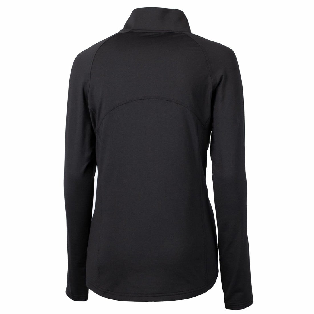 Tampa Bay Buccaneers Cutter & Buck Women's Throwback Logo Adapt Eco Knit Stretch Recycled Half-Zip Pullover Top - Black sale