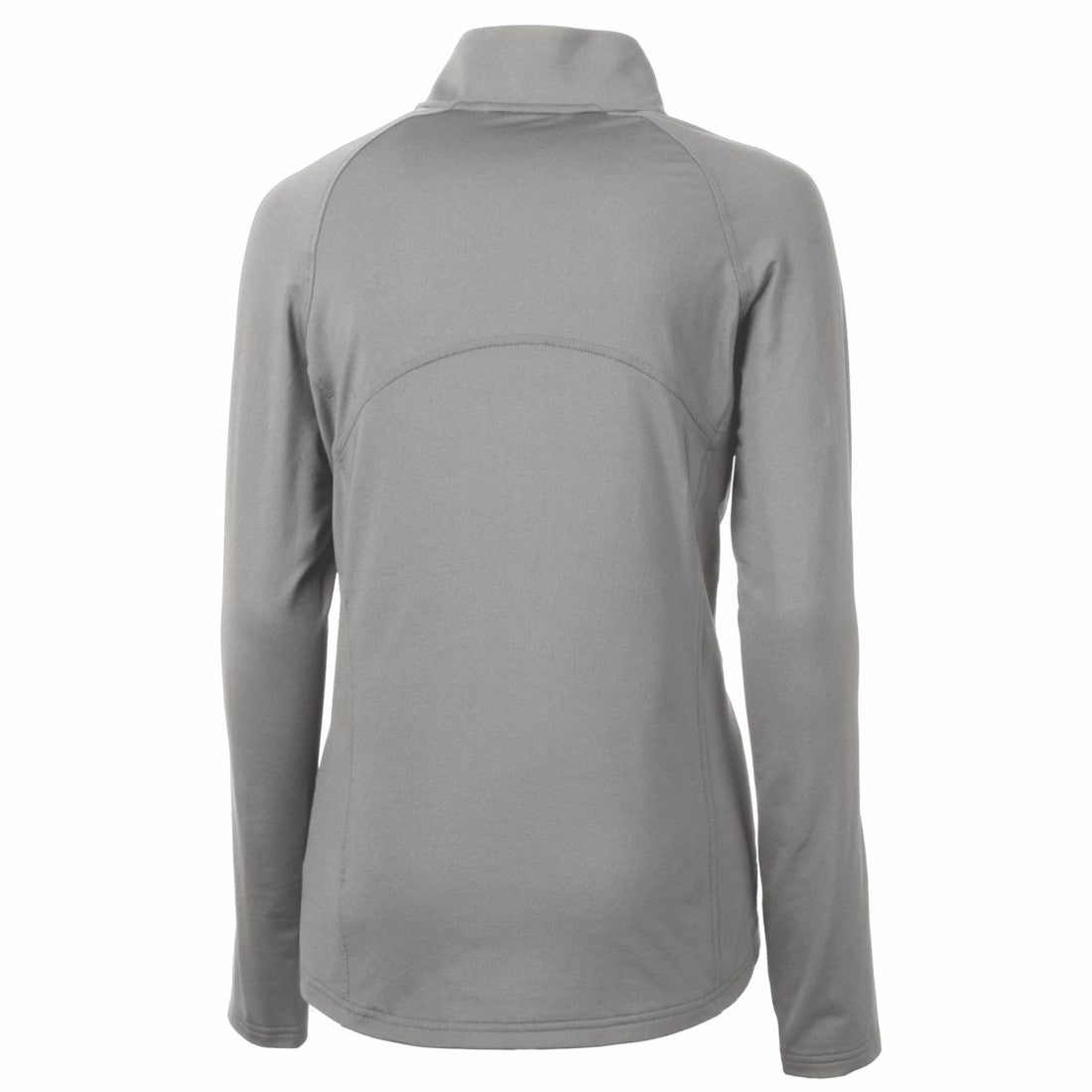 Detroit Lions Cutter & Buck Women's Throwback Logo Adapt Eco Knit Stretch Recycled Half-Zip Pullover Top - Gray sale
