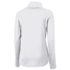 Seattle Seahawks Cutter & Buck Women's Throwback Logo Adapt Eco Knit Stretch Recycled Half-Zip Pullover Top - White online