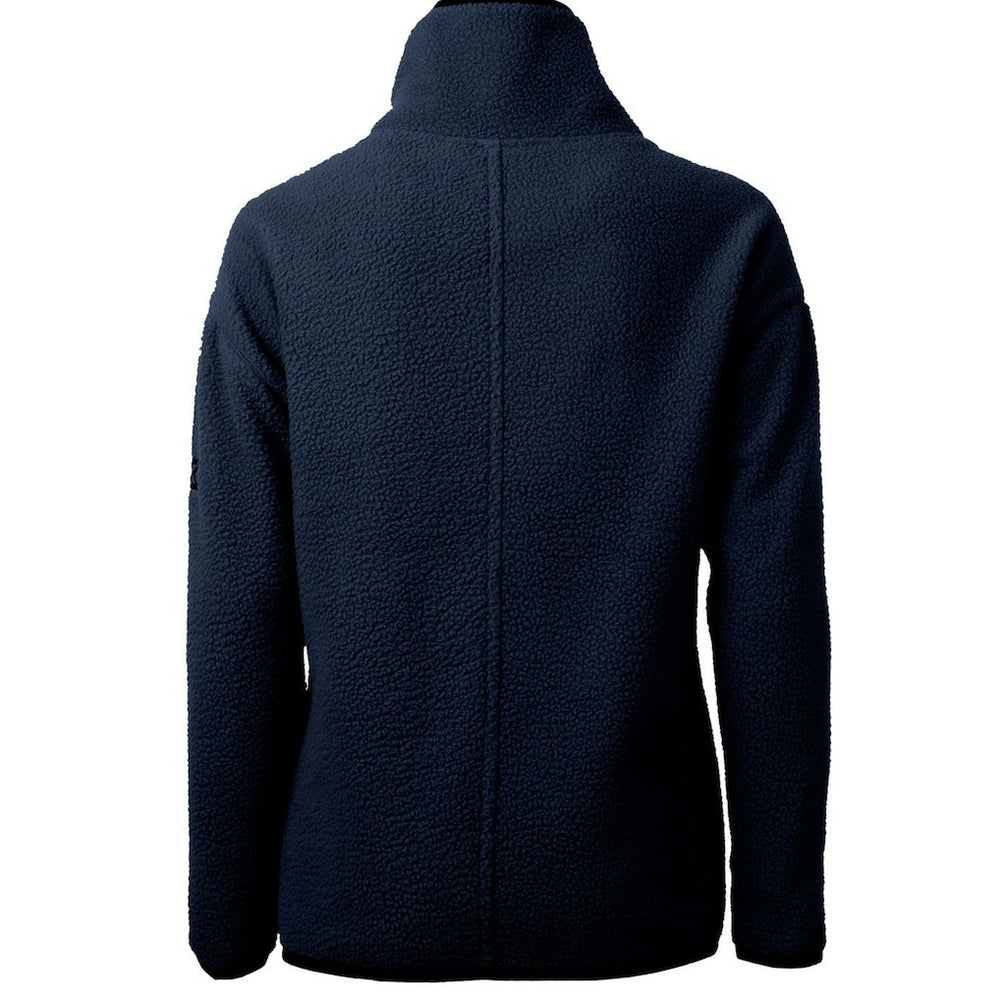 New York Giants Cutter & Buck Women's Throwback Logo Cascade Eco Sherpa Fleece Half-Zip Pullover Jacket - Navy on sale