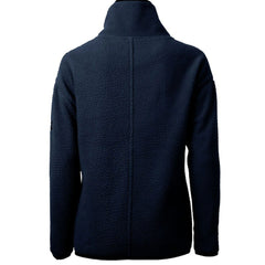New York Giants Cutter & Buck Women's Throwback Logo Cascade Eco Sherpa Fleece Half-Zip Pullover Jacket - Navy on sale