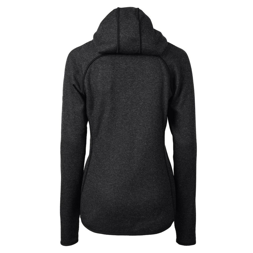 Buffalo Bills Cutter & Buck Women's Throwback Logo Mainsail Full-Zip Jacket - Heather Charcoal sale