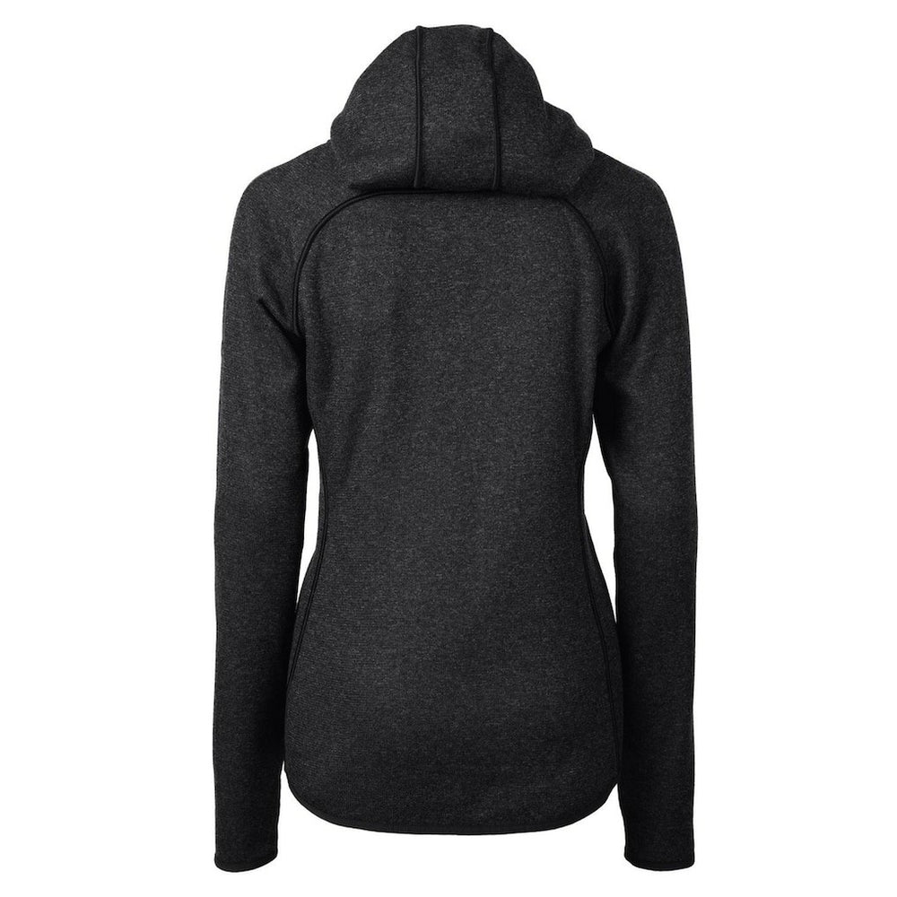 Buffalo Bills Cutter & Buck Women's Throwback Logo Mainsail Full-Zip Jacket - Heather Charcoal sale