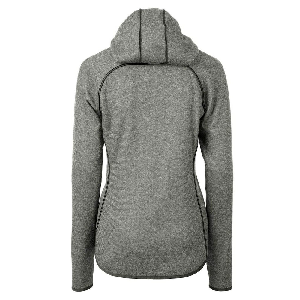 Cincinnati Bengals Cutter & Buck Women's Throwback Logo Mainsail Full-Zip Jacket - Heather Gray cheap