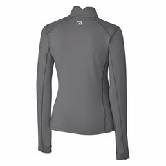 Detroit Lions Cutter & Buck Women's Throwback Logo Traverse Stretch Quarter-Zip Pullover Top - Steel online