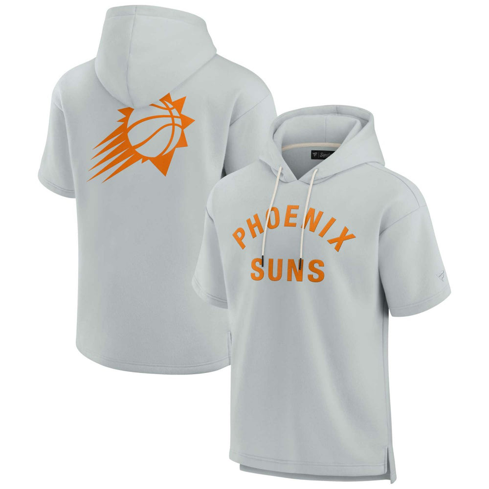Phoenix Suns Unisex Elements Super Soft Fleece Short Sleeve Pullover Hoodie - Gray | Fanatics for sale