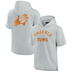 Phoenix Suns Unisex Elements Super Soft Fleece Short Sleeve Pullover Hoodie - Gray | Fanatics for sale